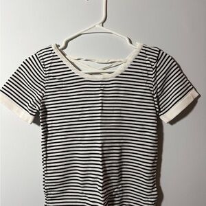 Striped Black and White Shirt